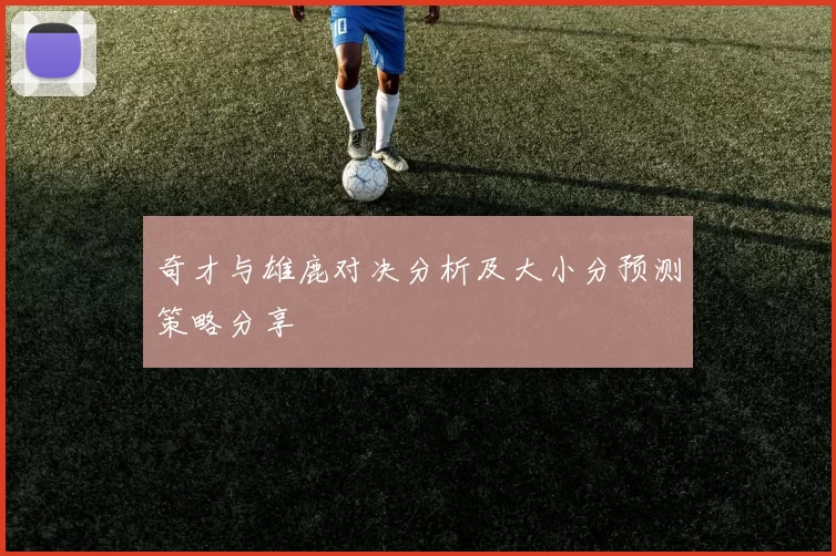 奇才与雄鹿对决分析及大小分预测策略分享
